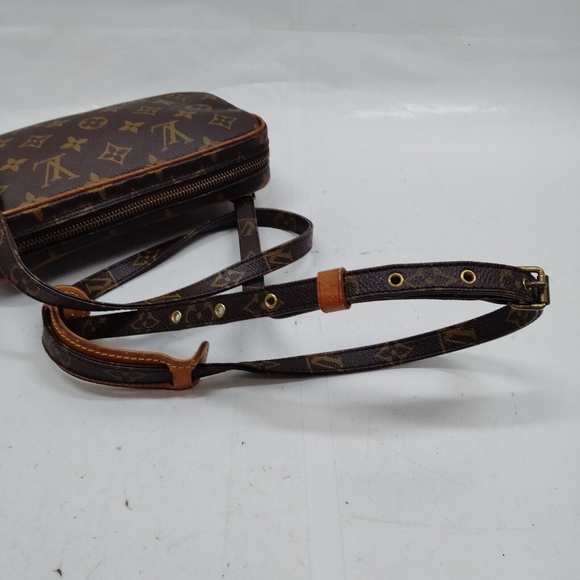 Louis Vuitton LV Shoulder Bag Pochette Marly Bandouliere Brown Monogram 1050695 - Picture 4 of 9